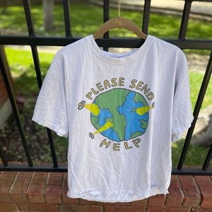 Please Send Help Earth T Shirt